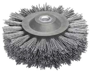 Cepillo circular - ROF, STM, STL, SIC series - Lessmann - de limpieza / abrasivo / de acabado