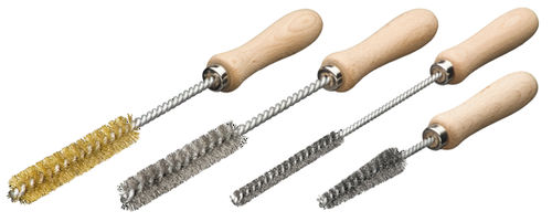 Escobillon en espiral - STA, ROF, MES series - Lessmann - de limpieza / de desbastado