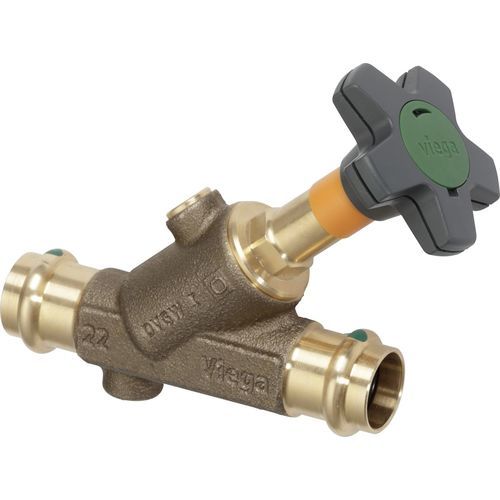 Válvula de aguja - Easytop - Viega GmbH & Co. KG - con volante / de control / de cierre