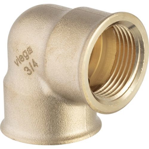 Racor hidráulico - Viega GmbH & Co. KG - para gas / roscado / acodado