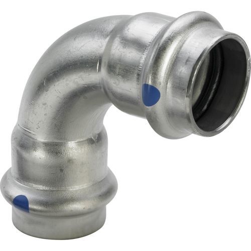 Racor hidráulico - Sanpress Inox LF - Viega GmbH & Co. KG - con anillo cortante / de asiento / de acero inoxidable