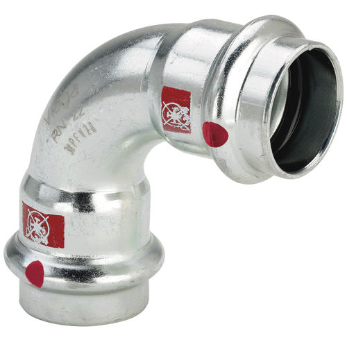 Racor hidráulico - Prestabo - Viega GmbH & Co. KG - de engaste / acodado / de EPDM