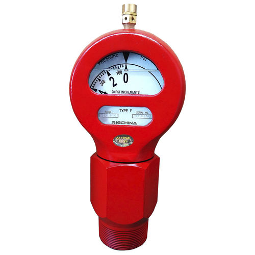 Manómetro para bomba de lodo - F6 - RIGCHINA GROUP COMPANY - de esfera / de membrana / reforzado