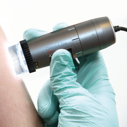 Microscopio infrarrojo - DermaScope® MEDL4DW - Dino-Lite Europe/IDCP BV - para análisis / para dermatología / polarizado