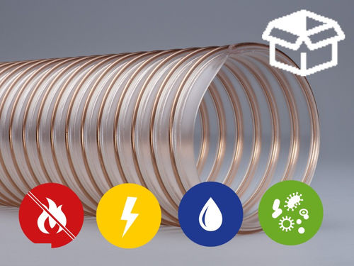 Manguera para aire - SMARTFLEX® 0.7 - SCHAUENBURG Ruhrkunststoff GmbH - de poliuretano / de aspiración / flexible