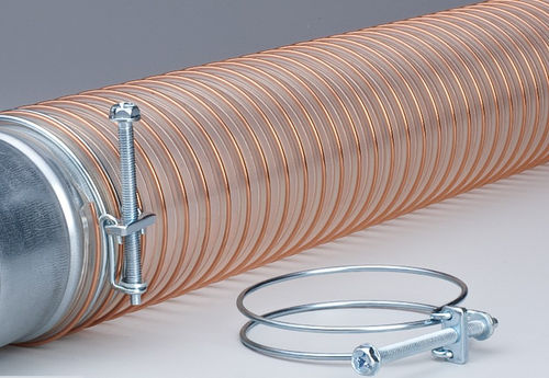 Abrazadera de apriete de acero galvanizado - FLEXADUX®  - SCHAUENBURG Ruhrkunststoff GmbH - de tornillo