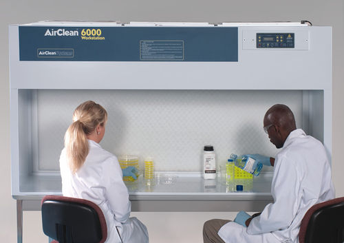 Cabina de flujo laminar horizontal - Class 100, max. 96 x 30 x 37" | AC HLF series - AirClean Systems