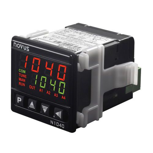 Controlador de temperatura doble visualizador led - N1040  - Novus Automation - PID / programable / mono-bucle