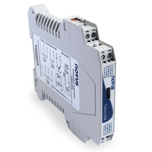 Transmisor de temperatura en riel DIN - TxRail - Novus Automation - termopar / Pt100 / Pt1000
