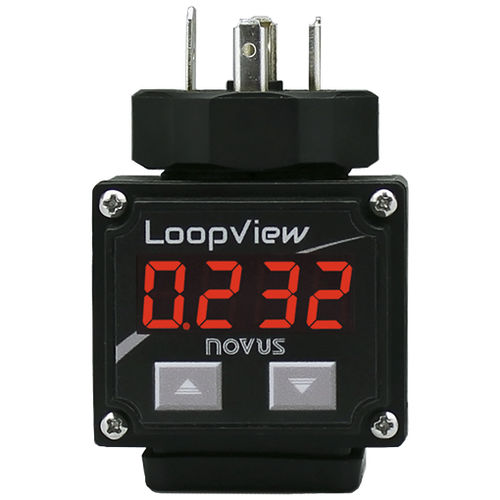 Indicador de temperatura - LoopView - Novus Automation - bucle de corriente / de caudal / de presión