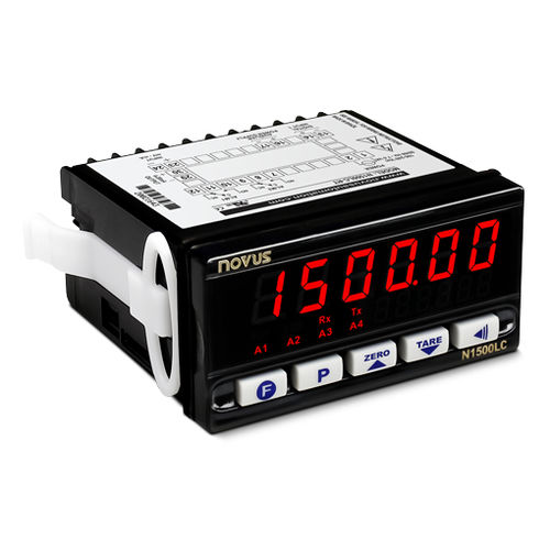 Indicador de pesaje digital - N1500-LC - Novus Automation - empotrable / IP65 / IP20