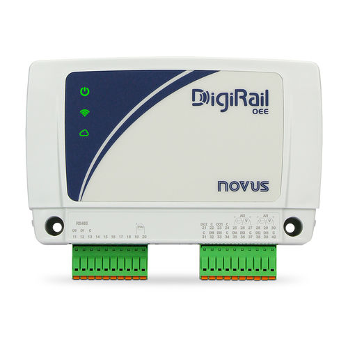 Sistema de entrada/salida digital - DigiRail OEE - Novus Automation - analógico / Ethernet / Modbus RTU