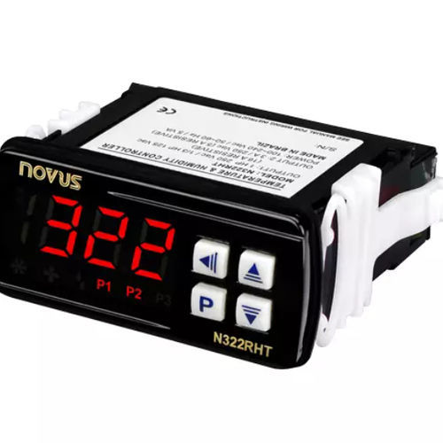 Controlador de temperatura digital - N322RHT - Novus Automation - IP65 / con control de humedad