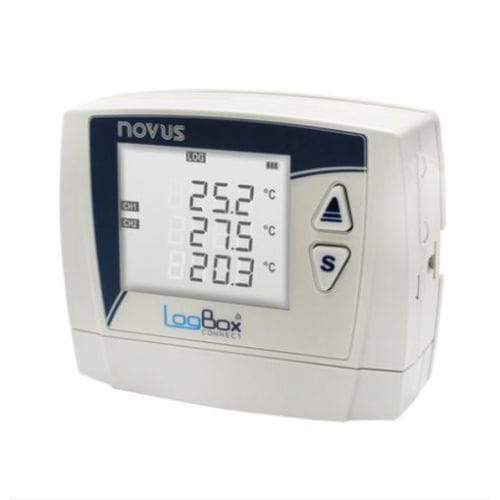 Data logger de temperatura - LogBox BLE - Novus Automation - de tensión / de corriente / USB