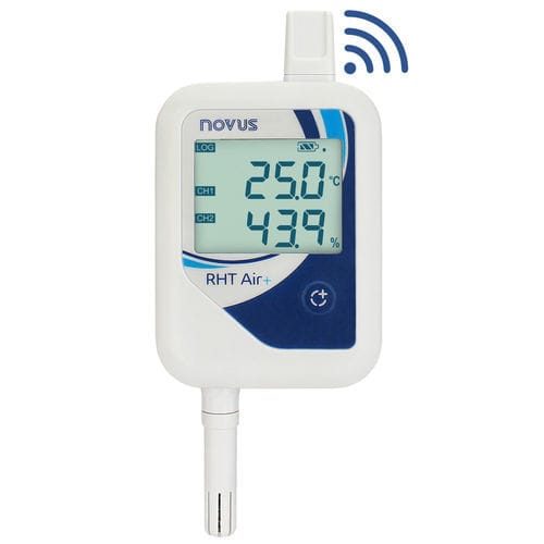 Sistema de adquisición de datos de humedad - Climate Air+ - Novus Automation - de temperatura / para instalación en pared / para laboratorio
