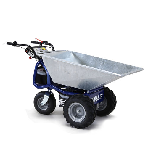 Mini-dúmper en carro motorizado - DUMPER-JET  - ZALLYS - eléctrico / de descarga frontal / compacto