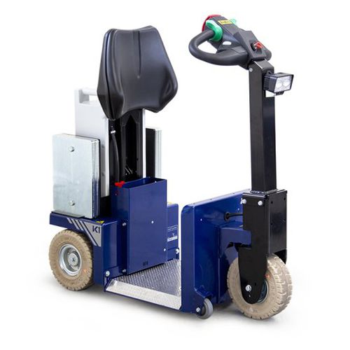 Tractor de remolcado - K1 - ZALLYS - eléctrico / de 3 ruedas / para conductor de pie