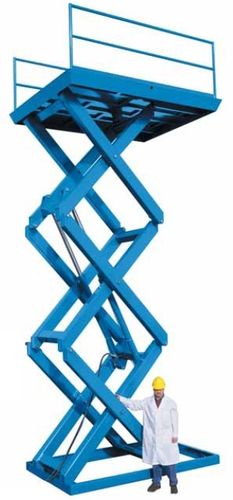 Mesa elevadora de triple tijera - BFL series - Advance Lifts - hidráulica / estacionaria / de gran elevación