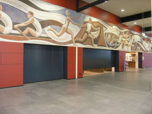Portón de guillotina - APOLLO 46 - Jansen Tore GmbH & Co.KG - vertical / de acero