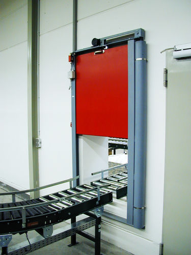 Puerta cortafuegos - Jansen Tore GmbH & Co.KG - de guillotina / para sistema transportador / automática