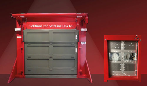 Portón seccional - FB4 NS - Jansen Tore GmbH & Co.KG - asistido por ordenador / alta seguridad