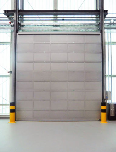 Portón insonorizado - 39-42 DB - Jansen Tore GmbH & Co.KG - seccional / vertical / industrial