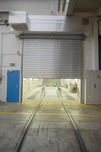 Puerta ATEX - ATEX 131 - Jansen Tore GmbH & Co.KG - enrollable / de acero inoxidable / de acero