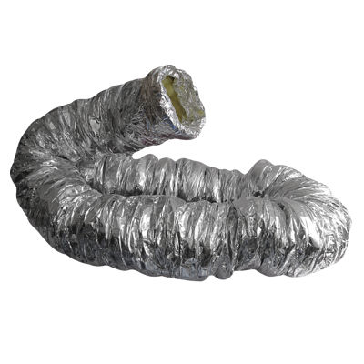 Conducto de aire flexible - Termofleks - Dospel - redondo / de aluminio / para ventilación
