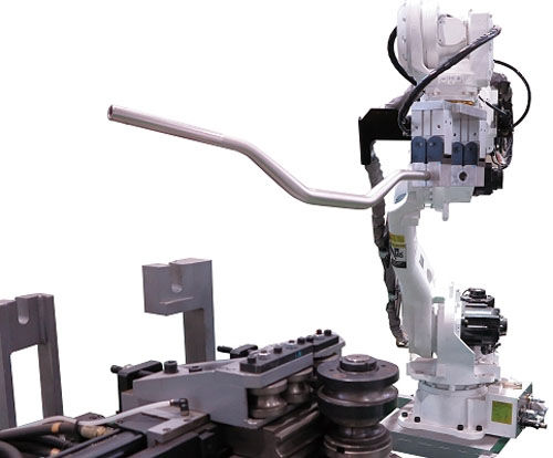Unidad de curvado eléctrica - SOCO Machinery - de tubos / controlada por PLC / robotizada