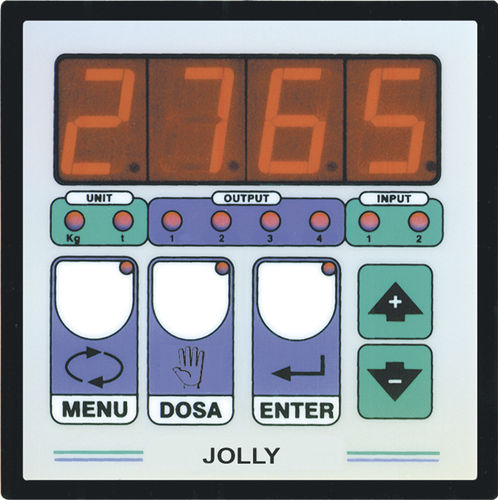 Indicador de pesaje digital - Jolly 2/4 - LAUMAS Elettronica - con visualizador led / de pared / empotrable