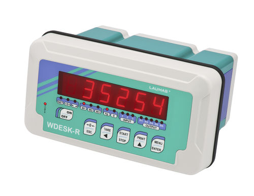 Indicador de pesaje digital - WDESK-R - LAUMAS Elettronica - con visualizador led / de pared / benchtop