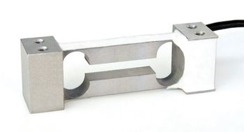 Célula de carga tipo viga - AS series - LAUMAS Elettronica - de punto único / de galga extensométrica / de aluminio