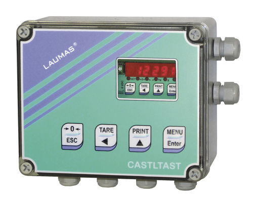 Indicador transmisor de pesaje con visualizador led - TLS 485  - LAUMAS Elettronica - en riel DIN / IP67