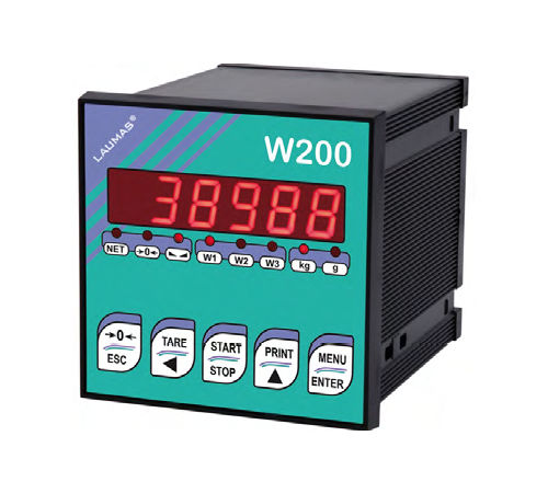 Indicador de pesaje con visualizador led - W200 series - LAUMAS Elettronica - empotrable / IP54 / multifunción