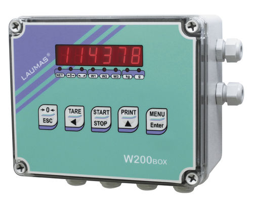 Indicador de pesaje digital - W200BOX - LAUMAS Elettronica - con visualizador led / de pared / multifunción