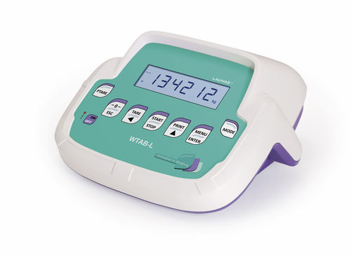 Indicador de pesaje digital - WTAB-L - LAUMAS Elettronica - visualizador LCD / benchtop / multifunción