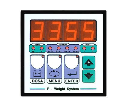 Indicador de pesaje digital - PWS  - LAUMAS Elettronica - con visualizador led / de pared / empotrable