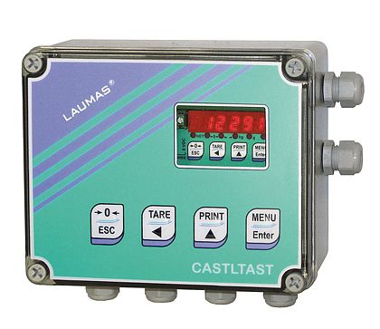 Indicador transmisor de pesaje con visualizador led - TLS series - LAUMAS Elettronica - en riel DIN / antideflagrante