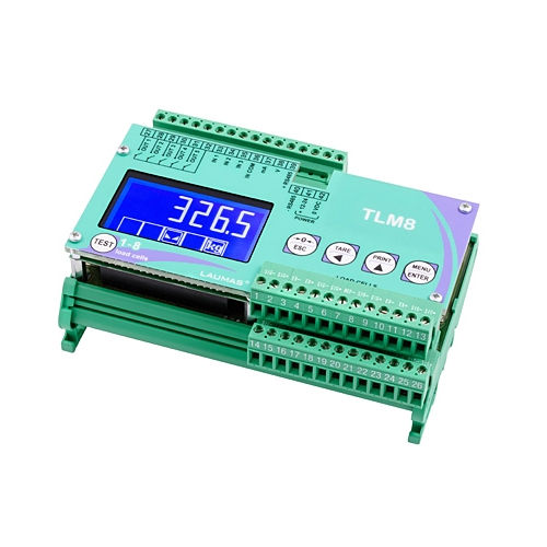 Indicador transmisor de pesaje digital - TLM8 - LAUMAS Elettronica - en riel DIN / IP67