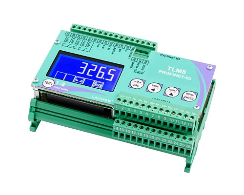Indicador transmisor de pesaje digital - TLM8 PROFINET IO  - LAUMAS Elettronica - en riel DIN / IP67