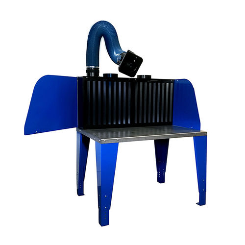 Mesa de moledura y soldadura con brazo de extracción - Super-Mesa - J. Plymoth / Plymex Group
