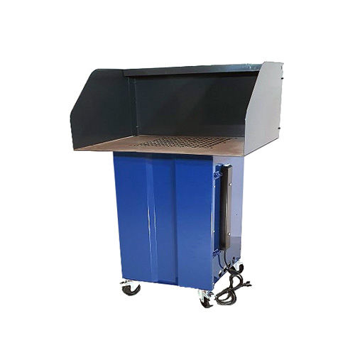 Mesa de moledura y soldadura de acero inoxidable - MF - J. Plymoth / Plymex Group - de aspiración / con limpieza por chorro pulsado