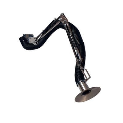 Brazo de extracción fijo - ATEX Super-PM - J. Plymoth / Plymex Group - flexible / para humo / para polvo