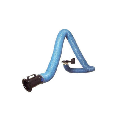 Brazo de extracción fijo - Flexi Horizontal - J. Plymoth / Plymex Group - flexible / para polvo / para gas