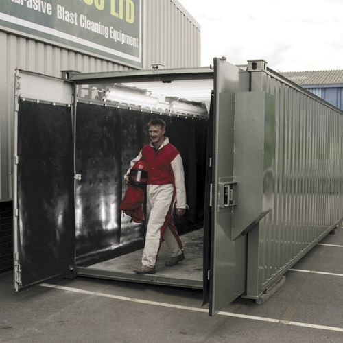 Cabina de arenado a presión - Hodge Clemco - automática