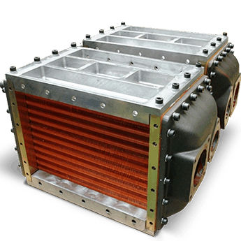 Refrigerador de aire de sobrealimentación - API Schmidt-Bretten, API Heat Transfer group - del aire de admisión / para motor y transmisión / de recuperación de calor sobre gases de escape