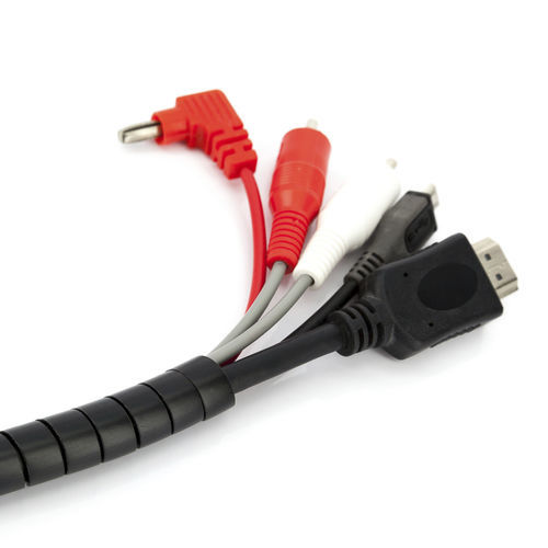 Funda de protección - N series - SAFEPLAST OY - espiralada / para cables eléctricos / de polietileno