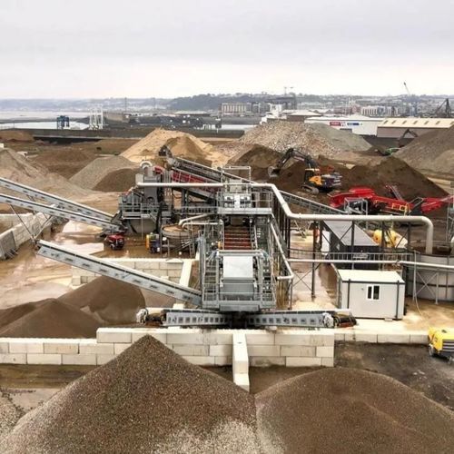 Criba limpiadora - AGGRETEC - Matec - de control / para obra de construcción / para minas