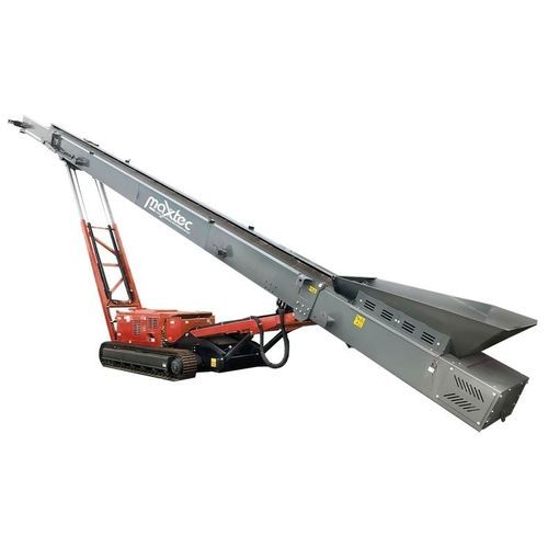 Transportador con inclinación ajustable - PANTHER - Matec - de almacenamiento / de posicionamiento / con orugas