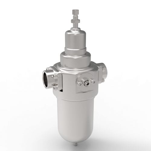 Válvula de reducción de presión - FR series - ODE - aluminio / de acero inoxidable / ATEX